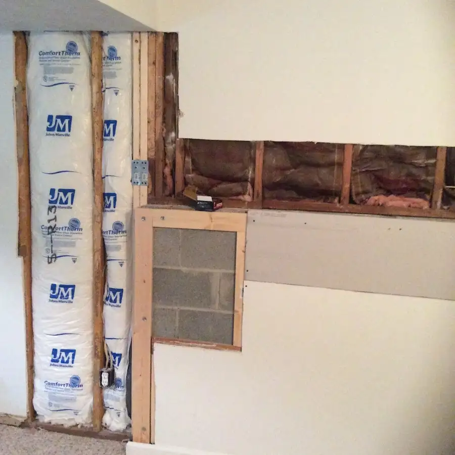 Wall insulation replacement during Odor Removal & Deodorization in Volo